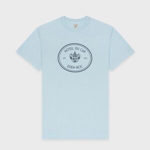 Sporty & Rich - Hotel du Cap Eden Roc Shirt Baby Blue Size Small